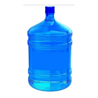 Galão de água de 20 litros azul